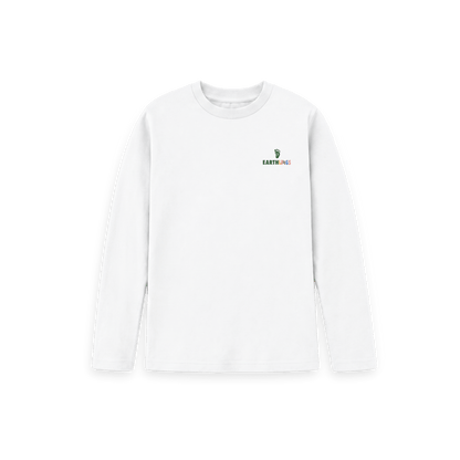 White Printed Kids T-Shirt Front